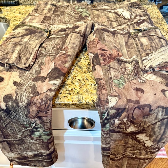 Mossy Oak Break-Up Infinity Insulated Pants Mens Large 36-38 Camo Cargo Hunting - Picture 7 of 12